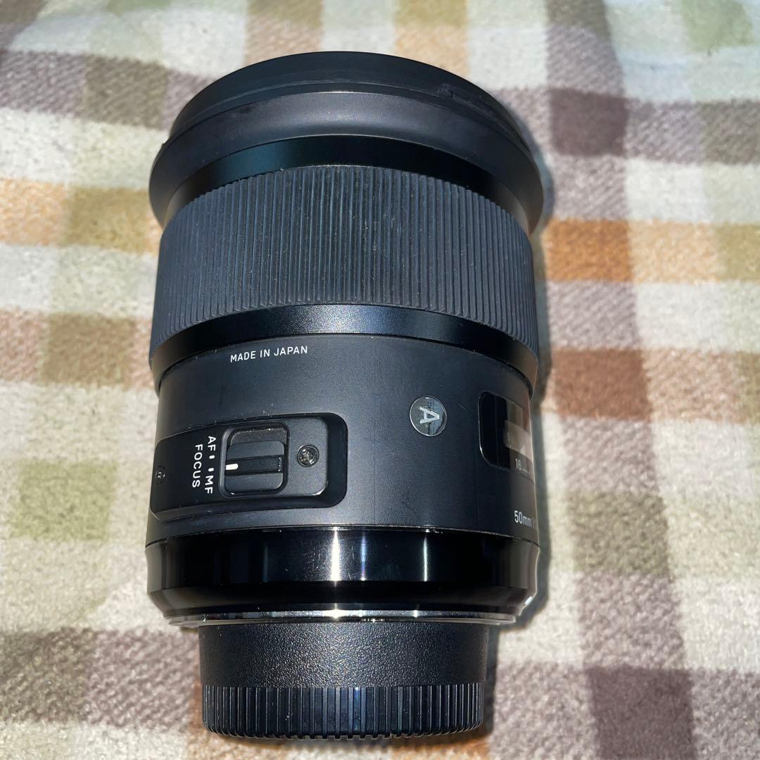 【美品】SIGMA Art単焦点50mm F1.4
