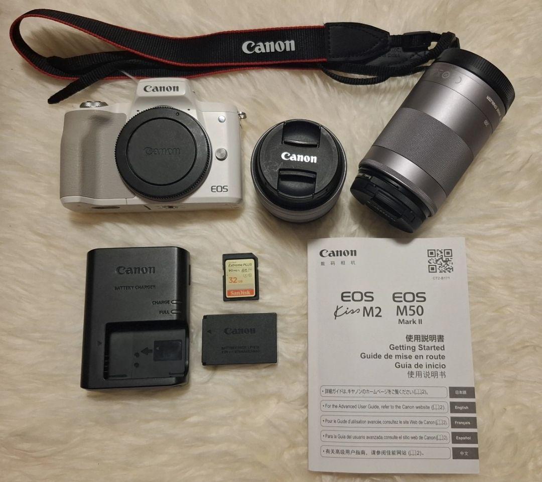 Canon EOS Kiss M2 ミラーレス一眼 キヤノン「EOS Kiss M2」登場！ さらに使いやすくなった小型・軽量