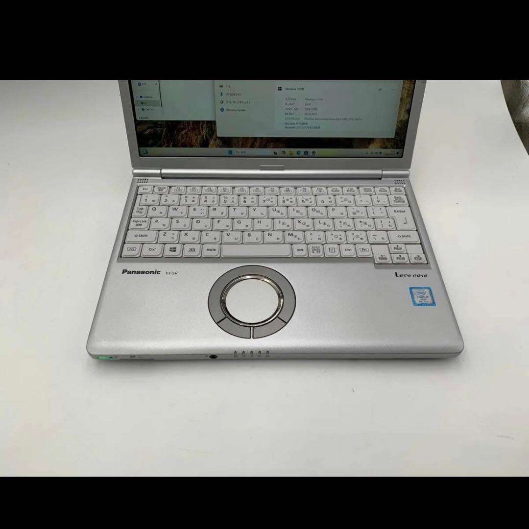 Windowsノート本体 Panasonic CF-SV Core i7 8650U 1.9GHz/