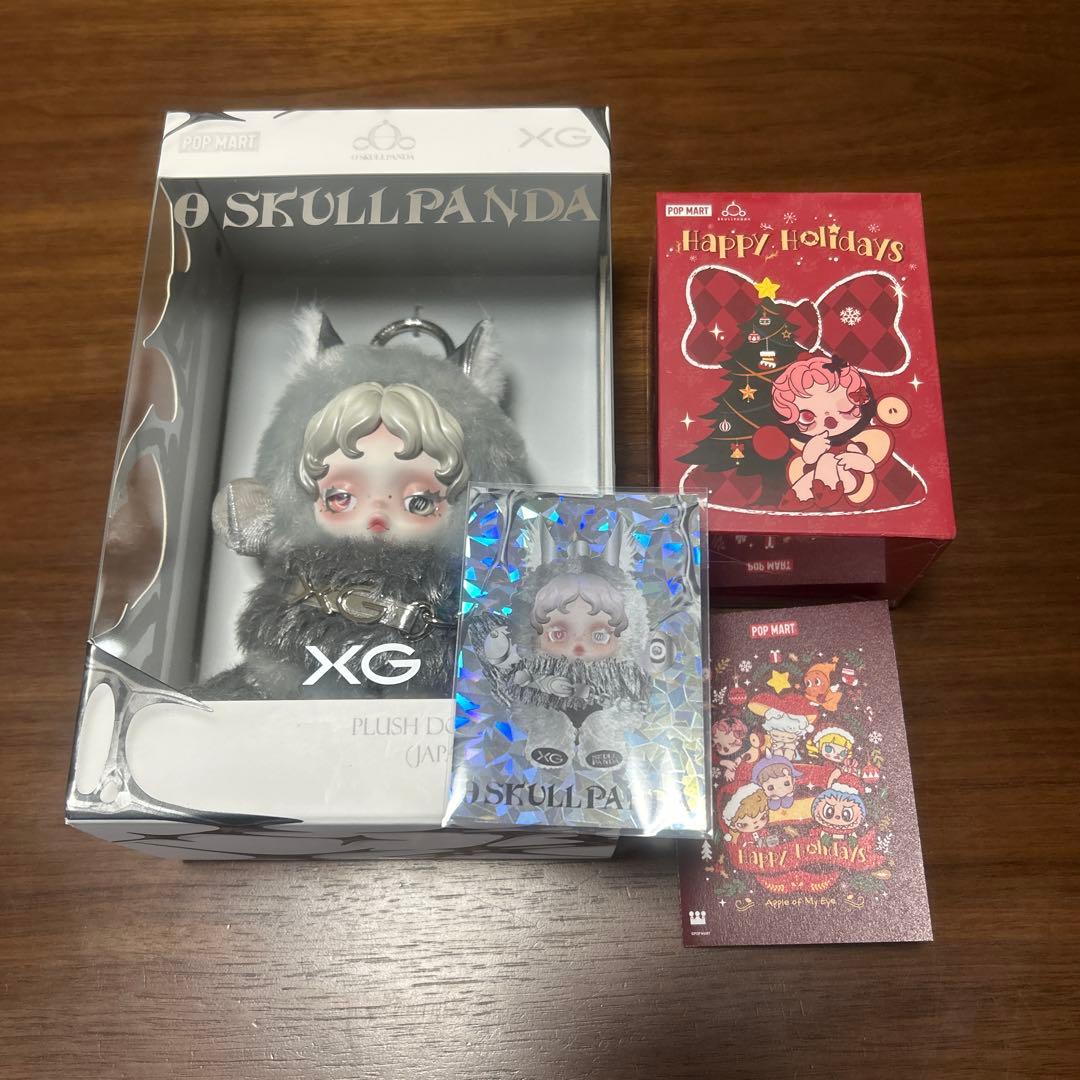 スカルパンダ XG SKULLPANDA POPMART限定カードとノベルティ付