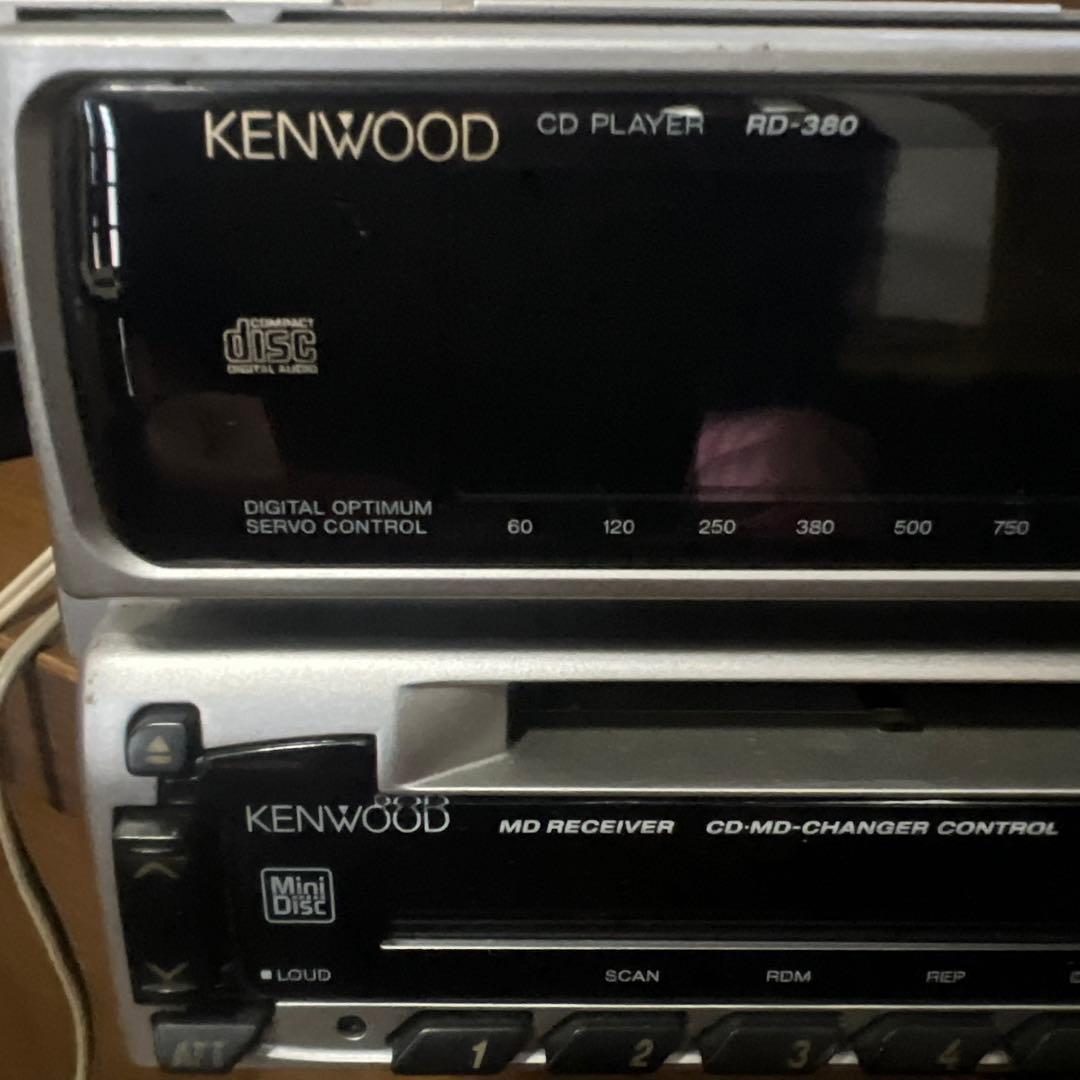 KENWOOD RX-670MD RD-380 中古品セット