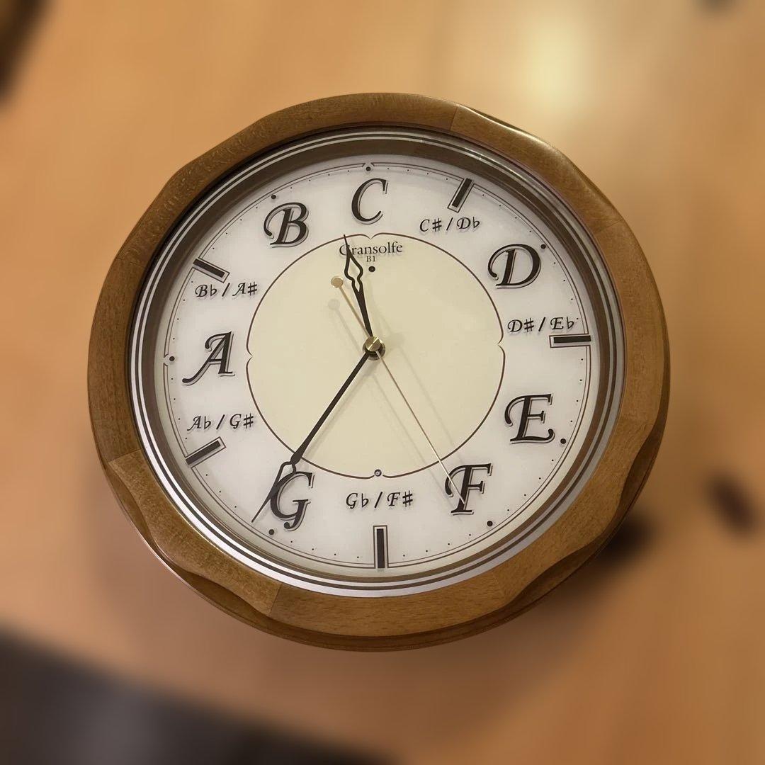 Gransolfe 音階デザイン掛時計 Gransoft グランソルフェ 音階時報時計B1 掛け時計 ジャンク品 - メルカリ