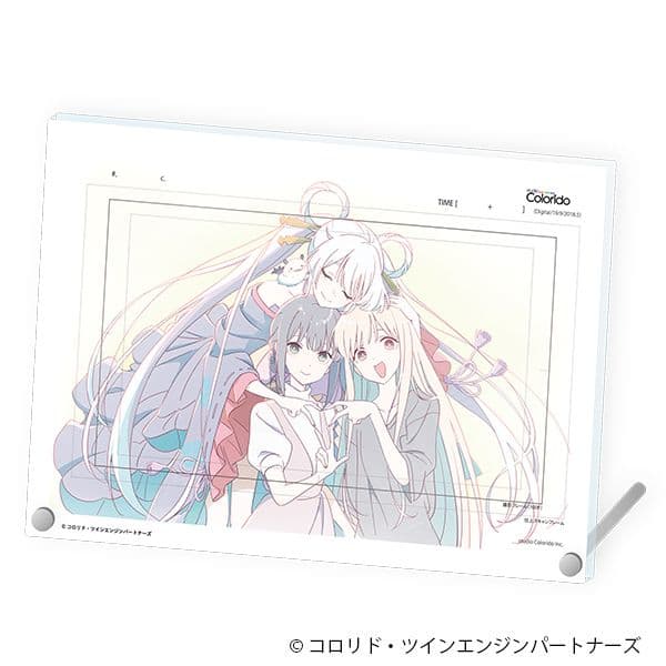 映画 超かぐや姫！ 劇場グッズ ラフ原画A5アクリルパネル 劇場公開