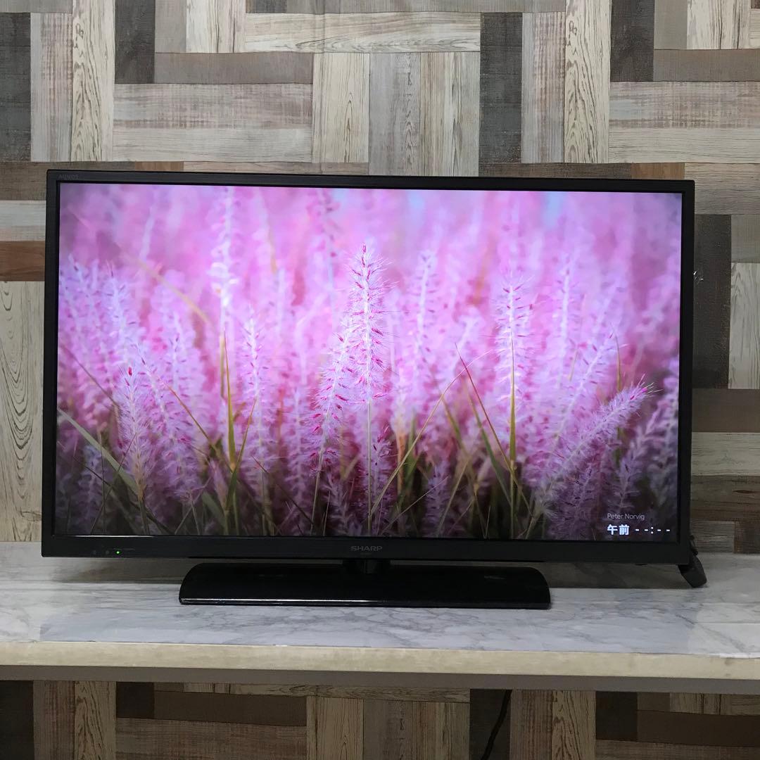 再日受渡❣️全国送料込シャープAQUOS40型液晶テレビ外付けHDD録画対応