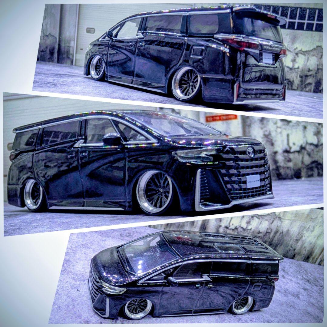 モデルワン トヨタ 新型 ヴェルファイア 40系 ブラック カスタム 新型ヴェルファイア40系】「新世代最上級!」2023年6月21日フルモデル