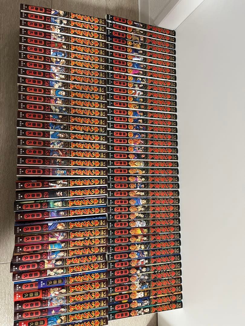 キングダム全巻　1から76巻 集英社（SHUEISHA） キングダム 1〜78巻 全巻セット 全巻新品 : 奈良