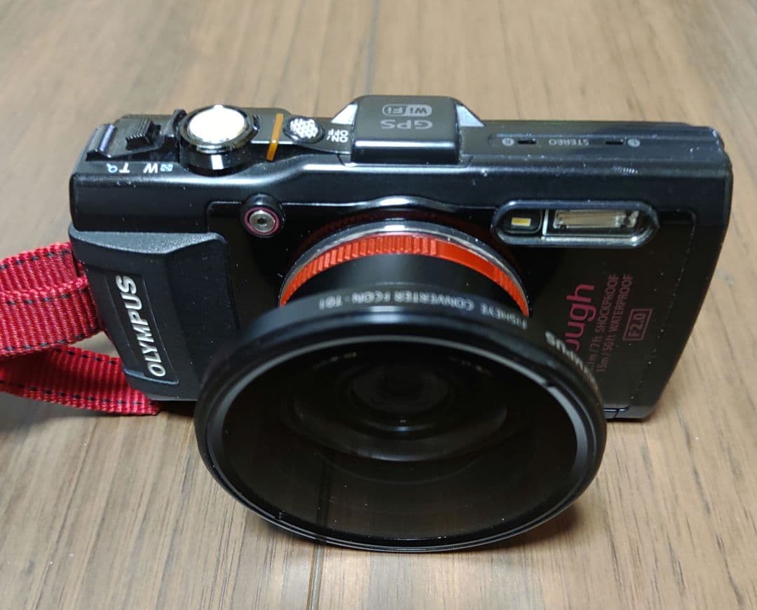 OLYMPUS  TG-4 、 フィッシュアイコンバーターFCON-T01セット