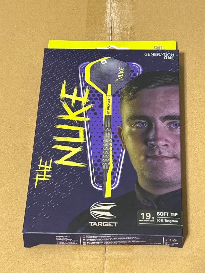 TARGET THE NUKE ソフトチップダーツセット Target（ターゲット） TARGET LUKE LITTLER THE NUKE 90% 23g SWISS