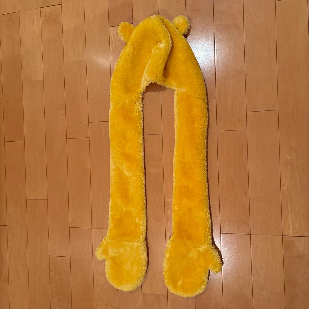 ディズニー】ファンキャップマフラー プーさん - メルカリ