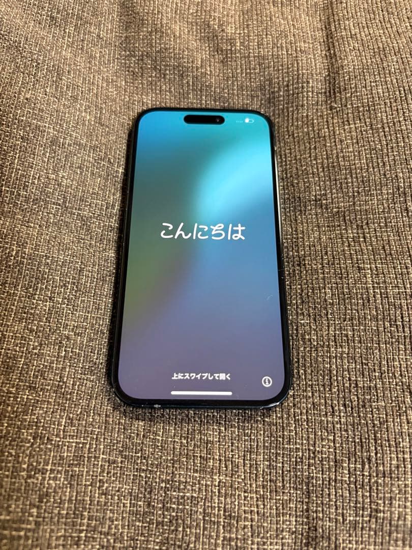 iPhone15 256GB｜背面割れ ジャンク｜画面美品｜動作品｜SIMフリー