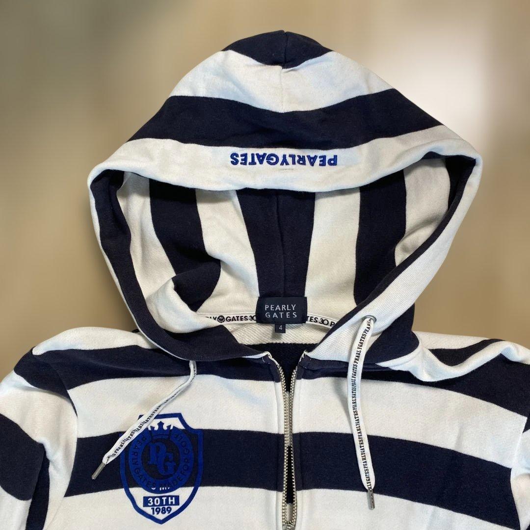 格安‼️PEARLY GATES ストライプパーカー サイズ4⛳️