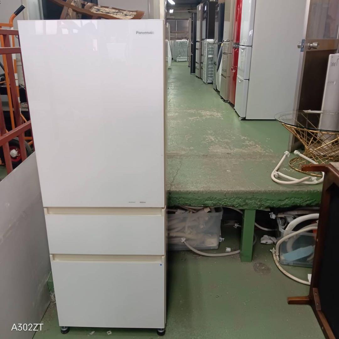 461 パナソニック 大型冷蔵庫 300L強 小型 家庭用 自動製氷 右開き