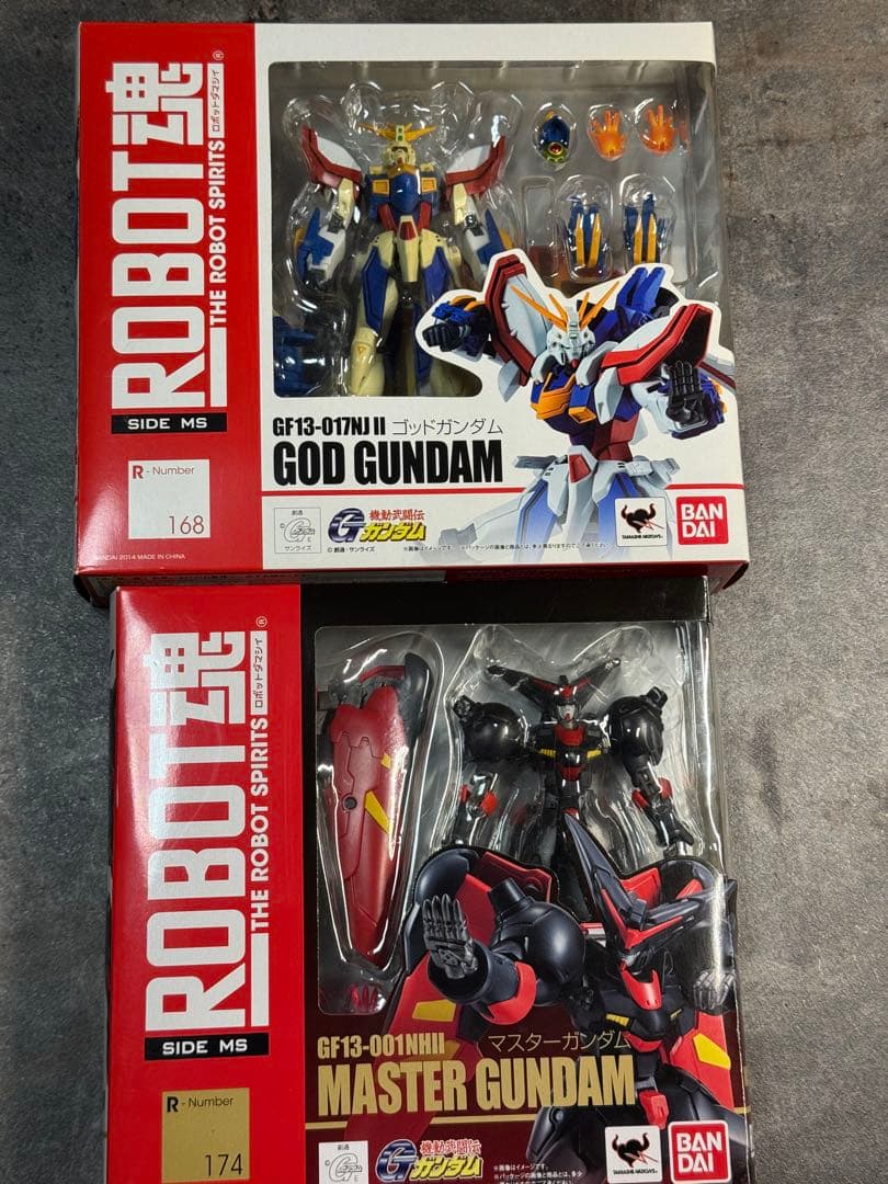 ロボット魂 Gガンダム系5点 まとめ売り