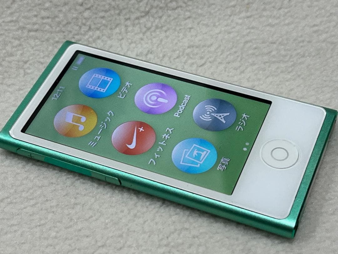 美品】Apple iPod nano 第7世代 16GB グリーン - メルカリ