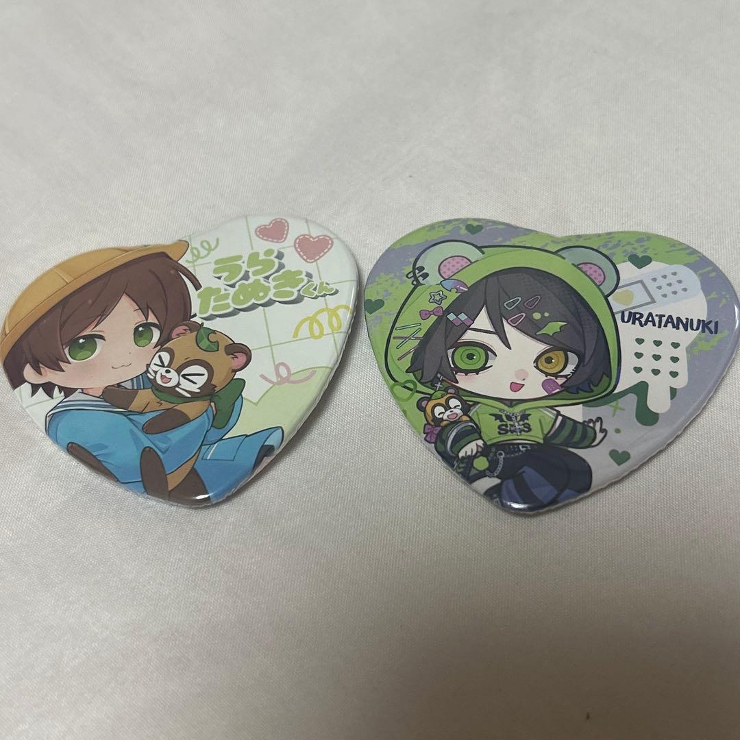 うらたぬき 缶バッジ - メルカリ