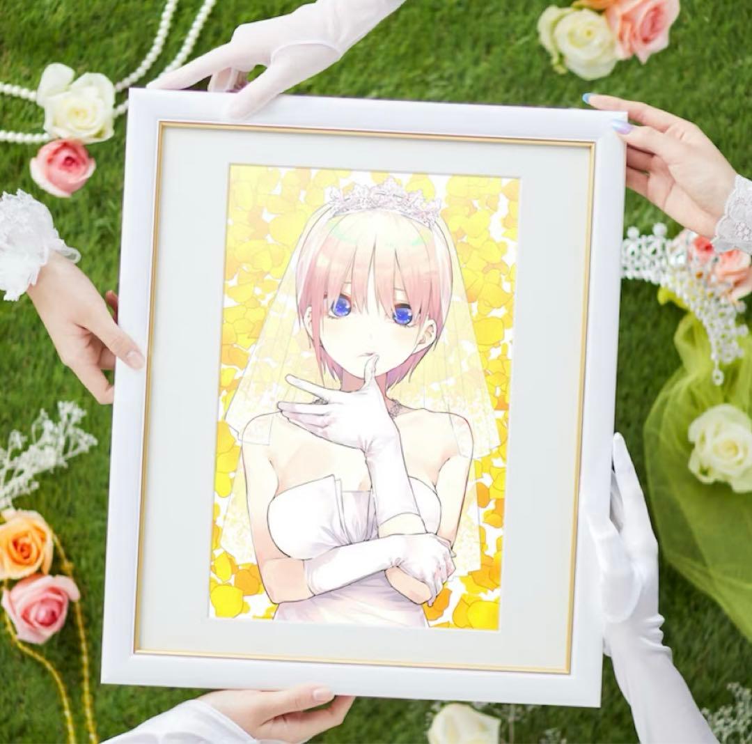 五等分の花嫁　中野一花　anique 額装絵 五等分の花嫁 中野一花 anique 額装絵 五等分の花嫁 中野一花 anique