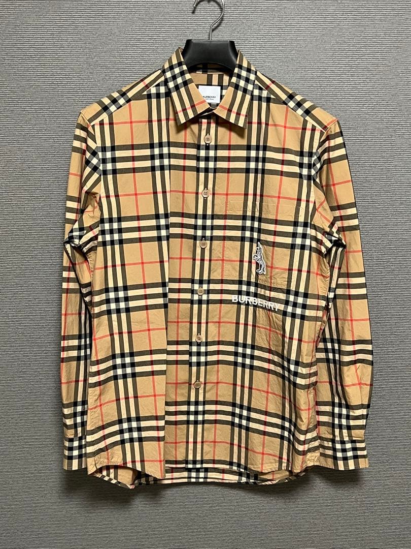 BURBERRY バーバリー チェックシャツ Yシャツ BURBERRY（バーバリー） バーバリーチェック Yシャツ L メンズ シャツ
