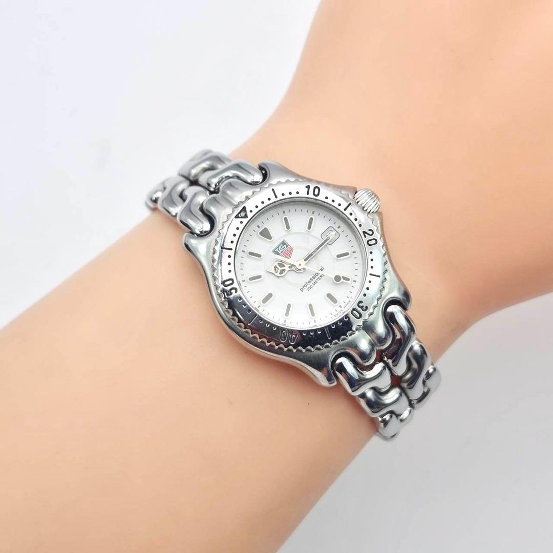 タグホイヤー セル プロフェッショナル WG1312 シルバー ホワイト