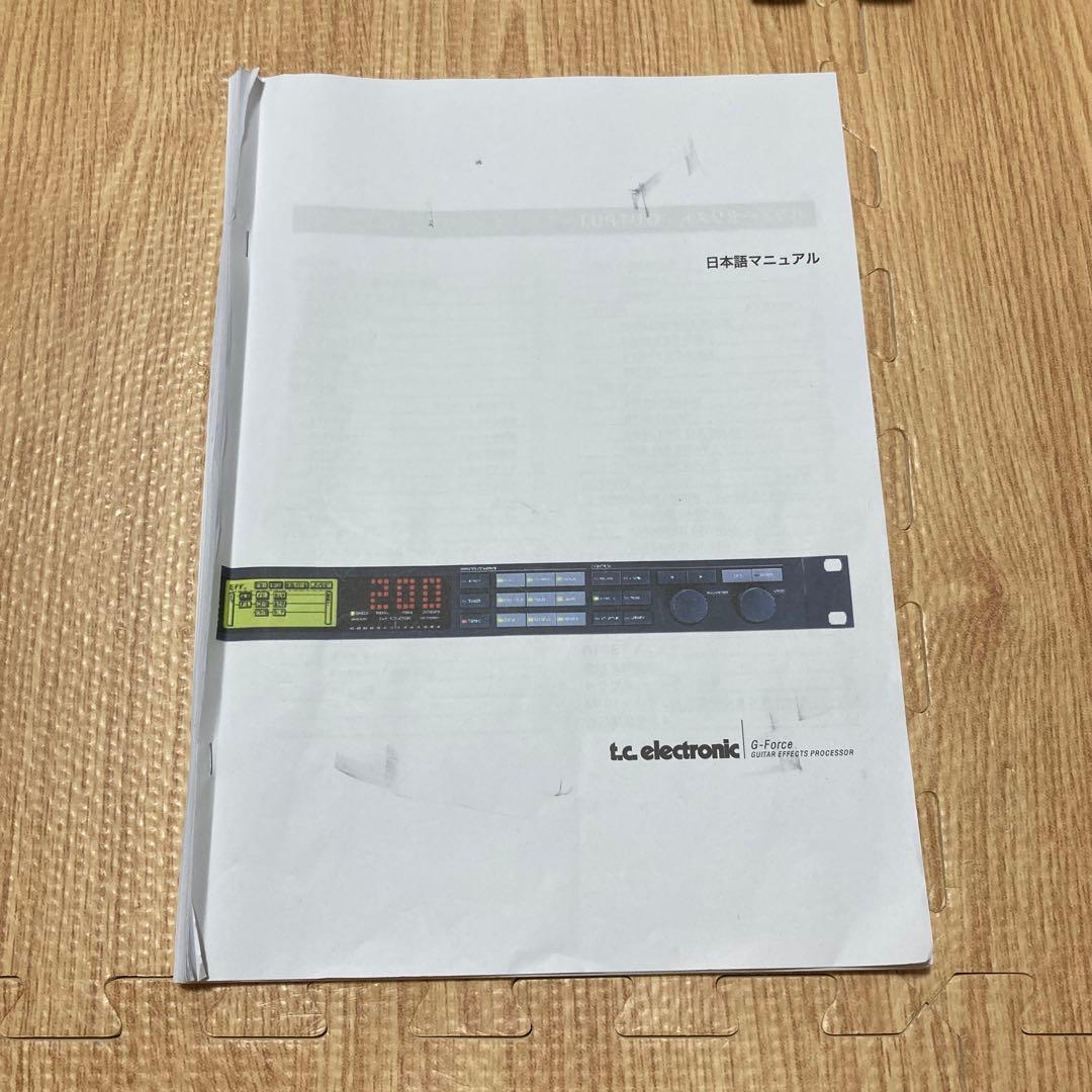 レ*ブ様 t.c. electronic G-Force 中古品