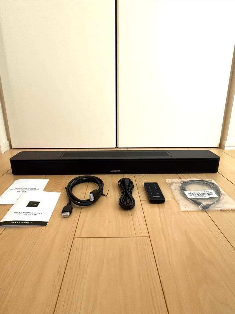 【美品】 Bose Smart Soundbar 600 Bose Smart Soundbar 600 Dolby Atmos with Alexa Built-in, Bluetooth