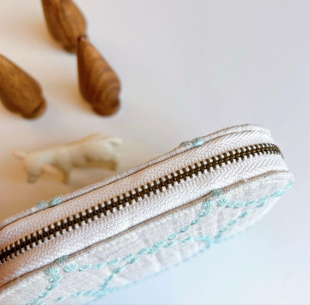 ミナペルホネン☆コンパクトウォレット☆ハンドメイド - メルカリ