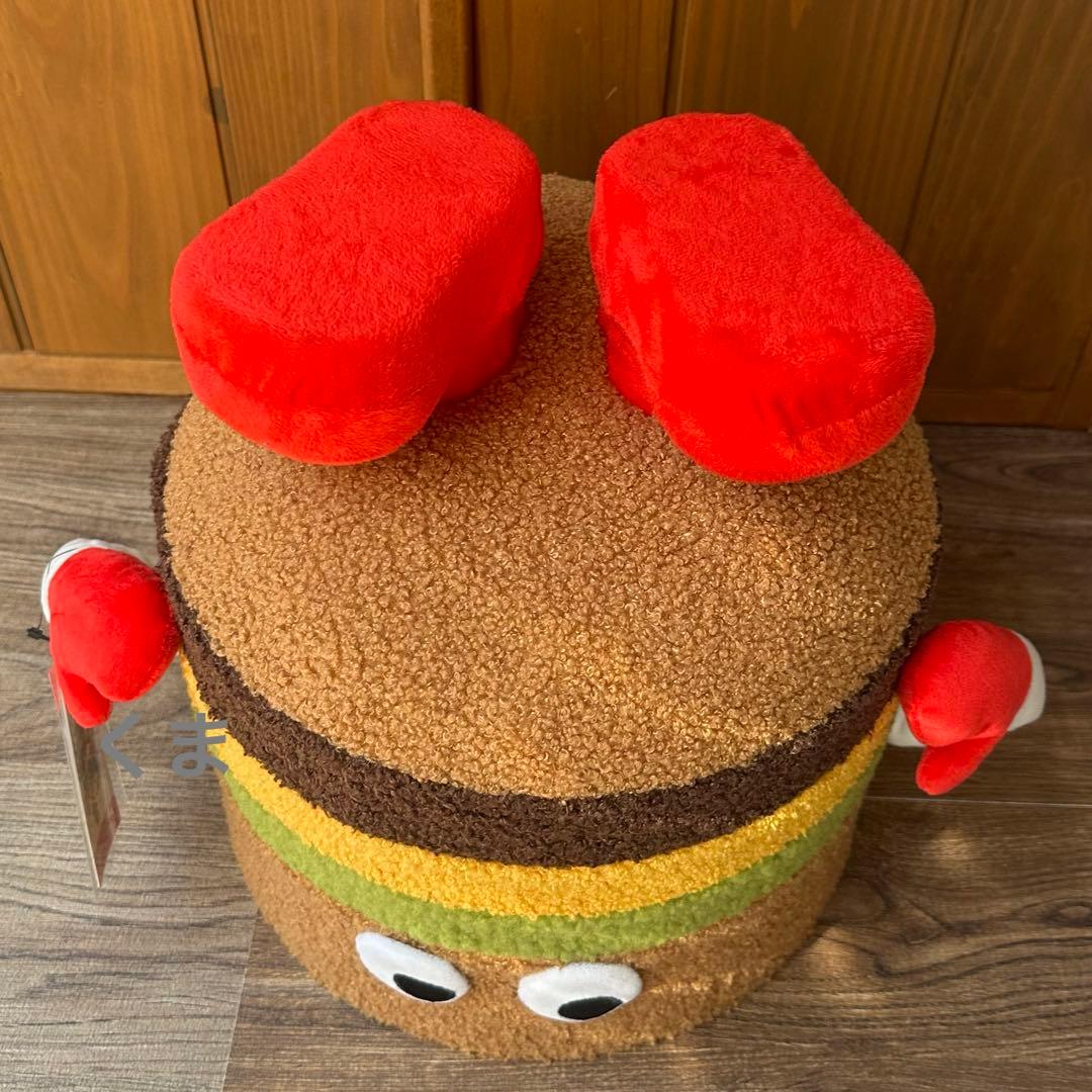 ニコアンド ×FLAVORS コラボ スタンドバスケット ハンバーガー 新品