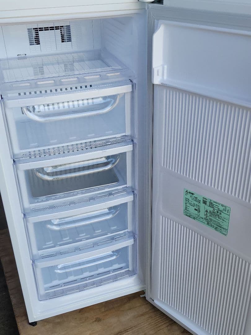 【高年式】三菱 1ドア冷凍庫 MF-U12G-W 121L 22年製 ホワイト