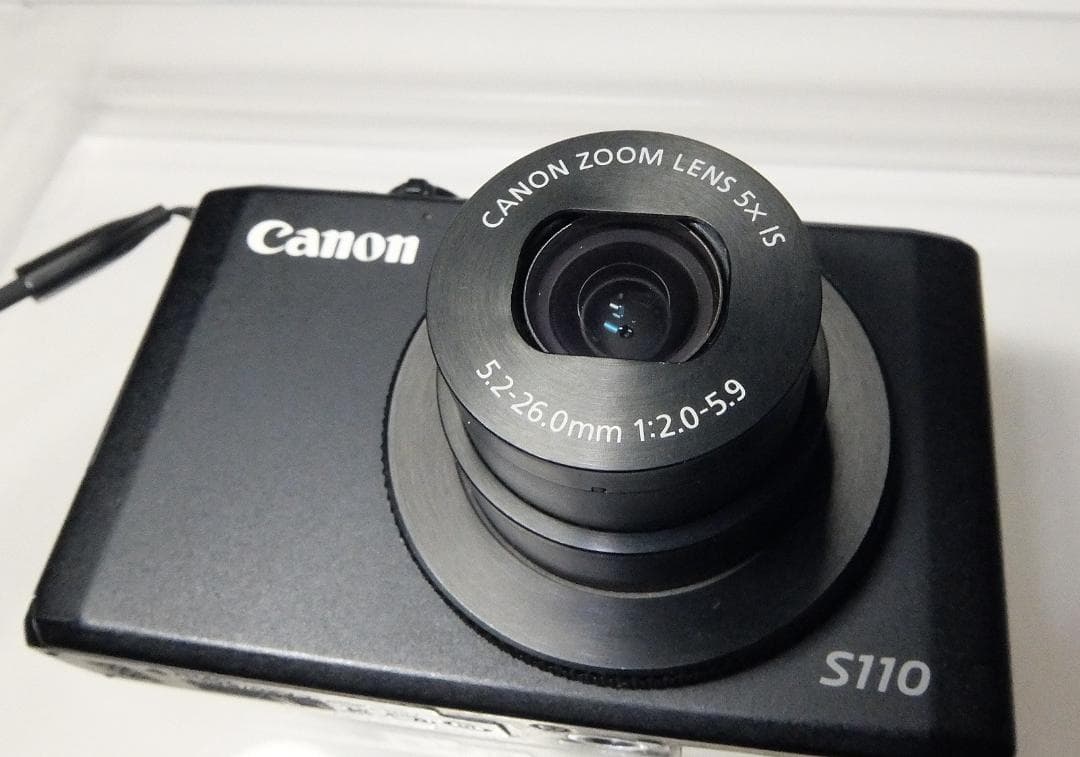 Canon powershot S110 　美品　ストロボ不具合あり 週末セール
