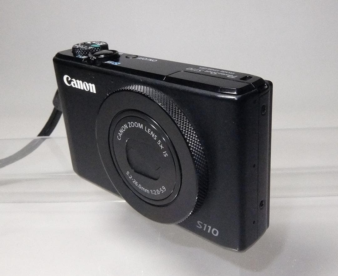 Canon powershot S110 　美品　ストロボ不具合あり 週末セール