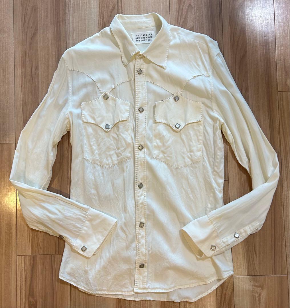 マルタンマルジェラ　ウエスタンシャツ　ここのえタグ Maison Margiela（旧Maison Martin Margiela） - マルタンマルジェラ