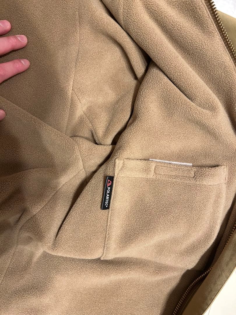 美品 Barbour バブアー別注 ビデイル ポーラテック ジャケット 38