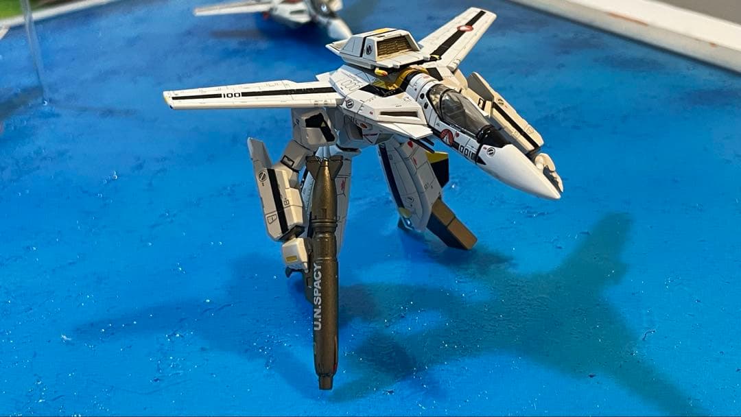 進行中 うえも様 バルキリー水上戦闘 ジオラマ