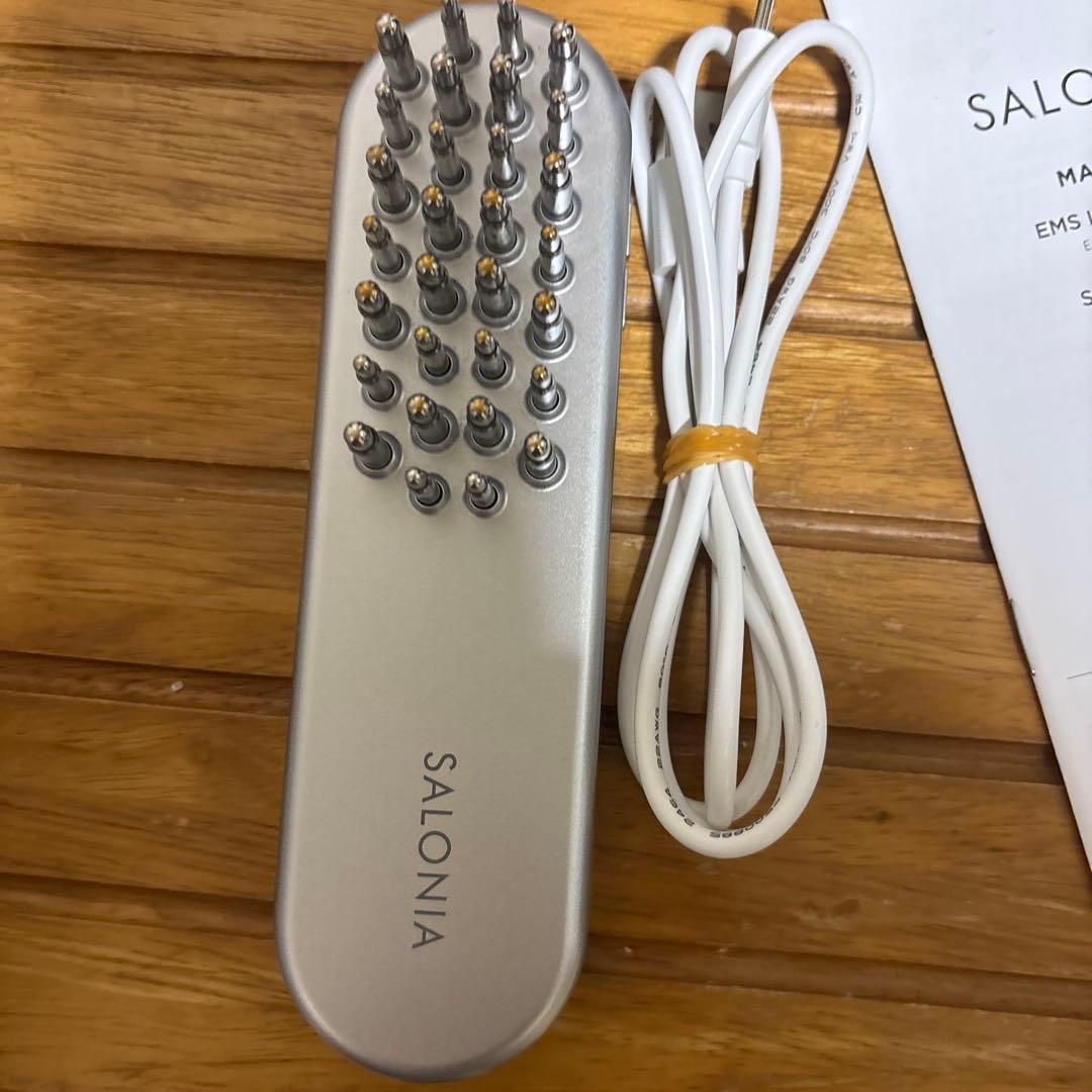 SALONIA EMS Lift Brush シルバー