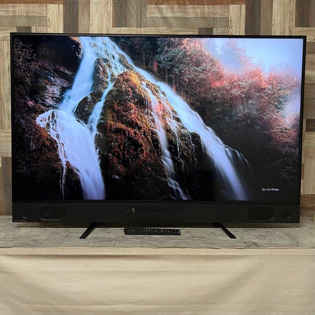 タカさん直接受渡三菱電機58V型4Kチューナー内蔵テレビ YouTube可