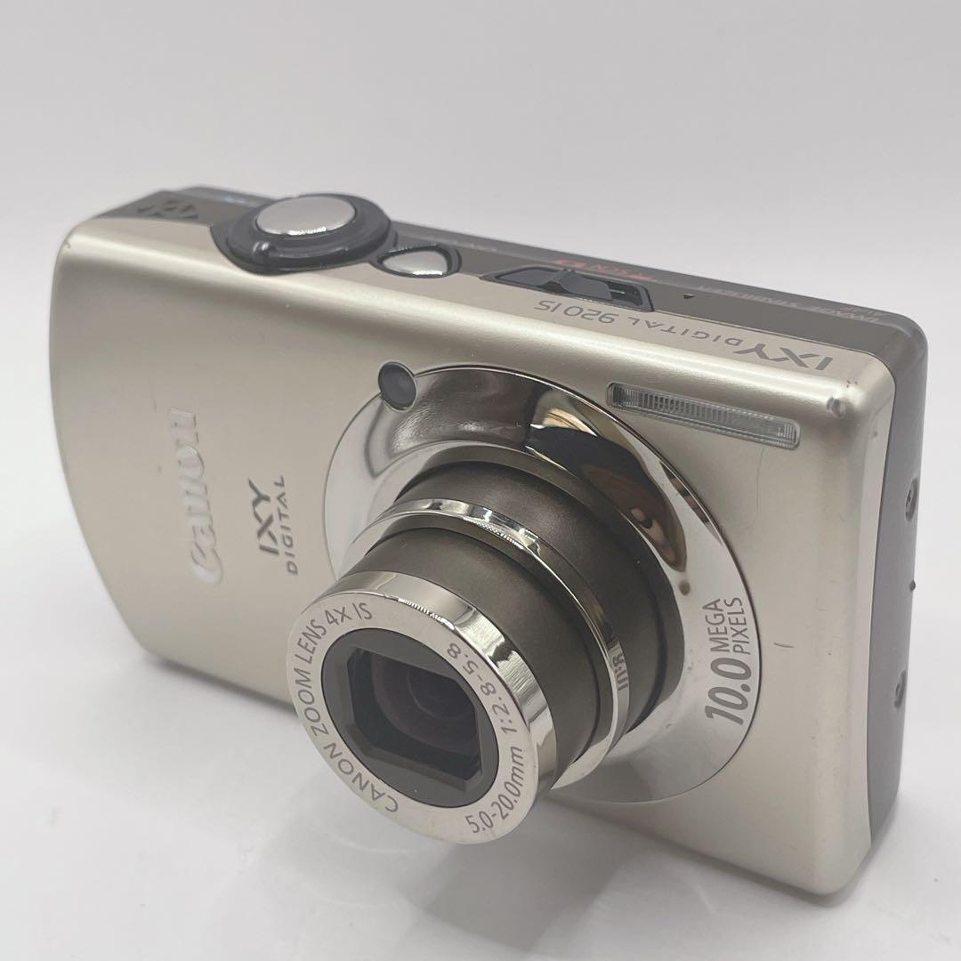 動作品✨ Canon IXY 920IS デジタルカメラゴールド