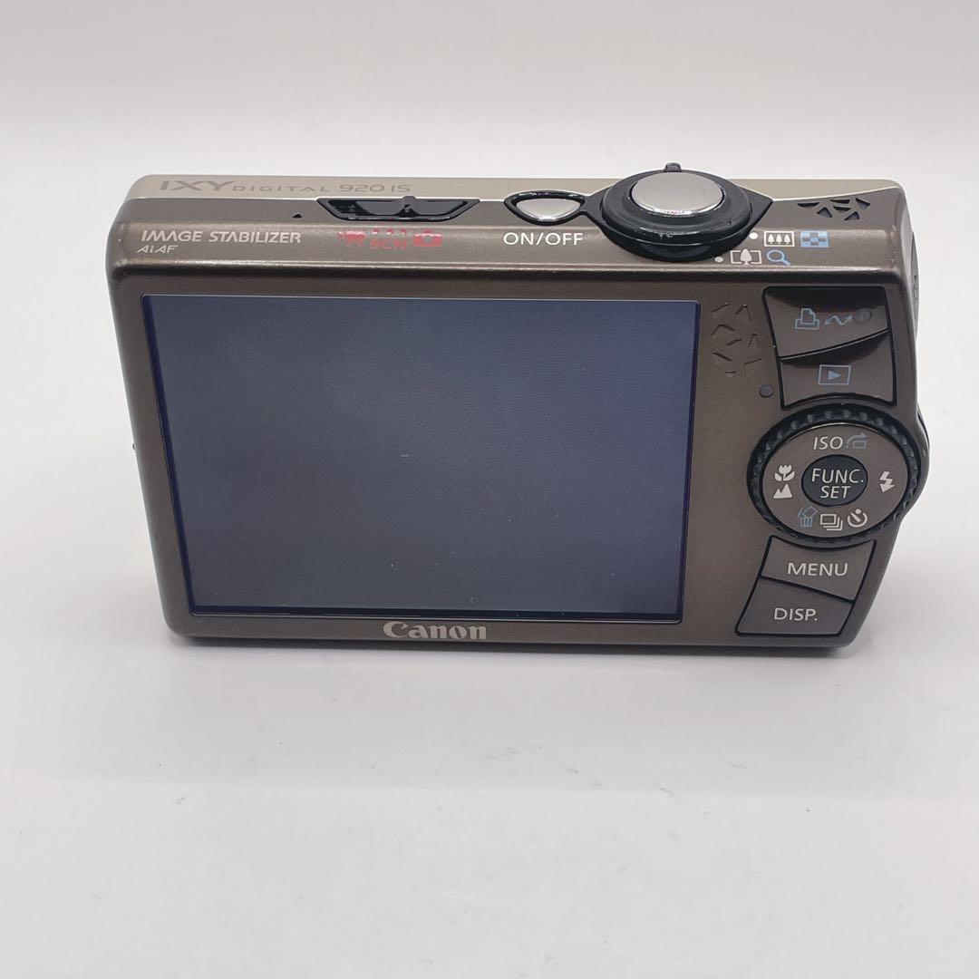 動作品✨ Canon IXY 920IS デジタルカメラゴールド