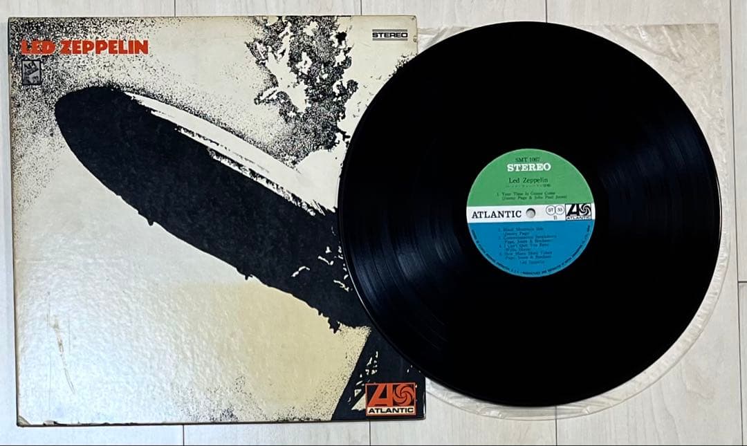 初版誤表記ジャケ☆LED ZEPPELIN レッドツェッペリン登場 LPレコード レッド・ツェッペリン LED ZEPPELIN / レッド・ツェッペリン LED
