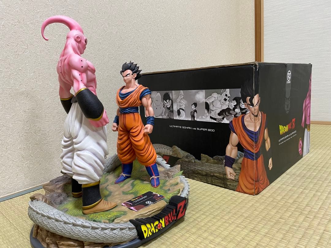 世界263体限定】ドラゴンボール ガレージキット 孫悟飯vs魔人ブウ