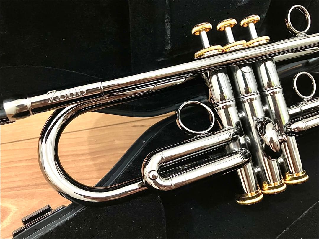 QUEEN BRASS ZORRO トランペット ブラックニッケル仕上