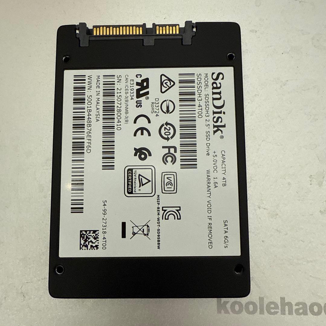 内蔵型SSD SSD 4TB (f)