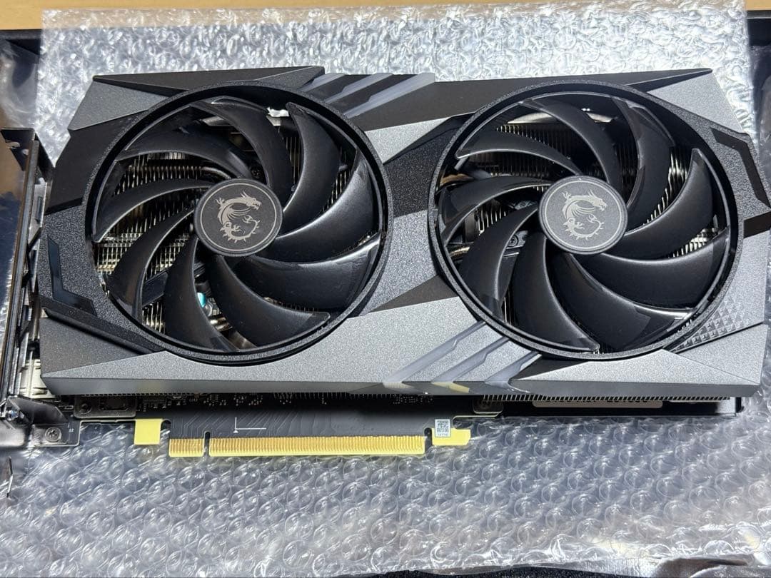 るか　MSI GEFORCE RTX 4060 Ti GAMING X