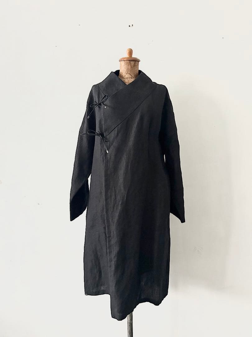 美品】Afa 羽織 リネンコート 茶衣（さい） 真砂三千代 - メルカリ