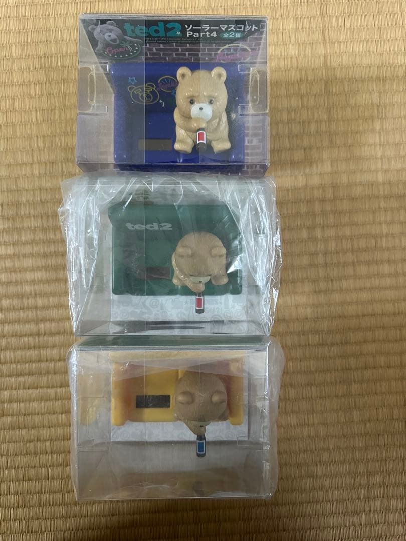 ted2 ソーラーマスコット 3セット