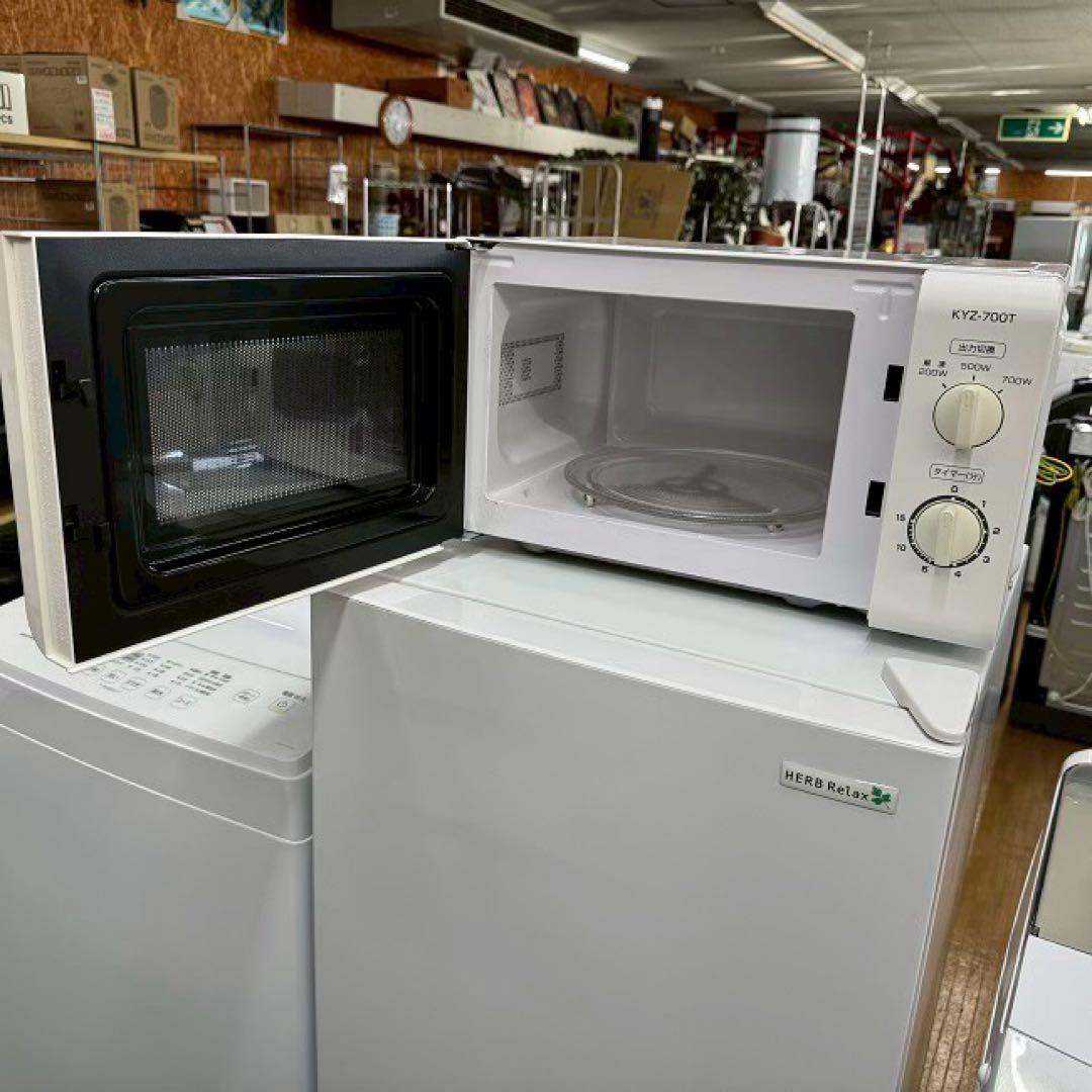 東京23区配送無料✨激安❗️3点セット 冷蔵庫 洗濯機 レンジ 分解清掃