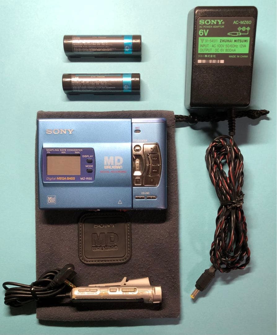SONY MZ-R50 ポータブルMDプレーヤー - メルカリ