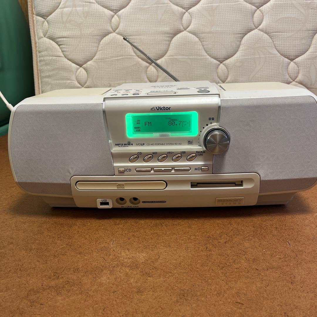 美品Victor動作品ビクター RD-M2 Clavia CD-MD オーディオ