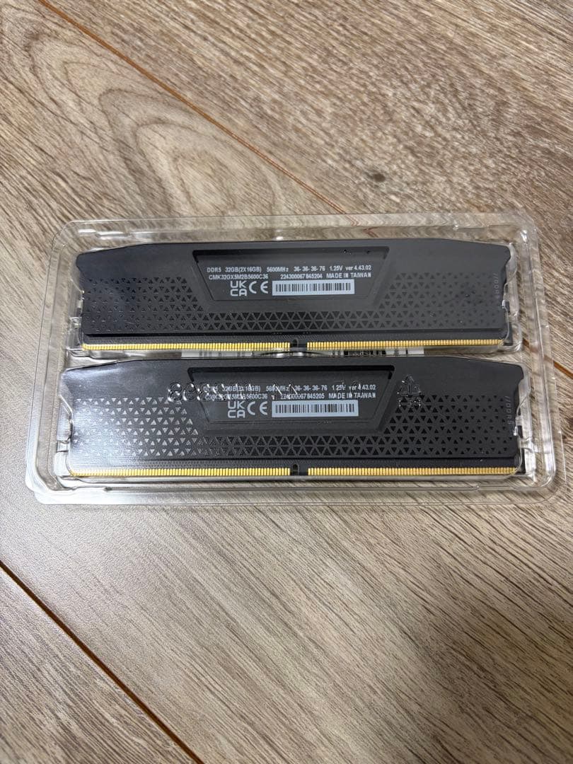 メモリー Corsair Vengeance DDR5 32GB 5600MHz