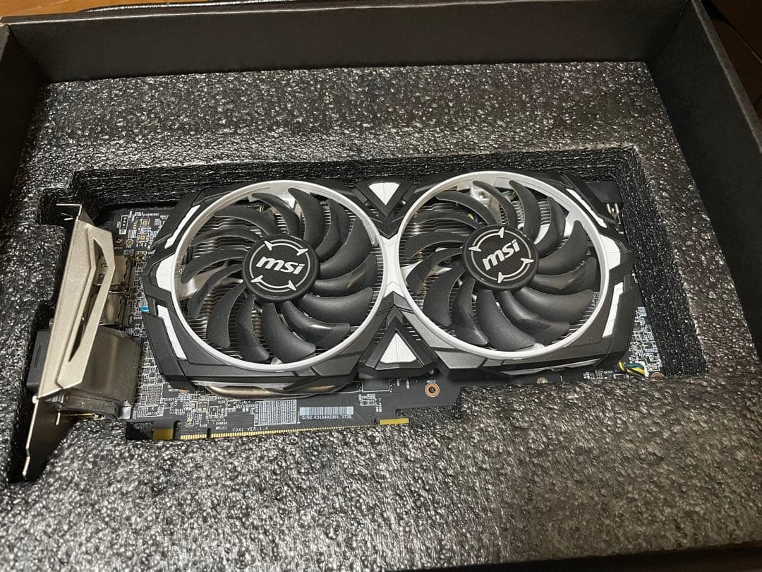 グラフィックボード・グラボ・ビデオカード MSI Radeon RX 580 ARMOR OC Edition
