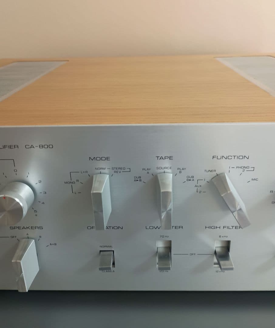 【美品】YAMAHA プリメインアンプ CA-800