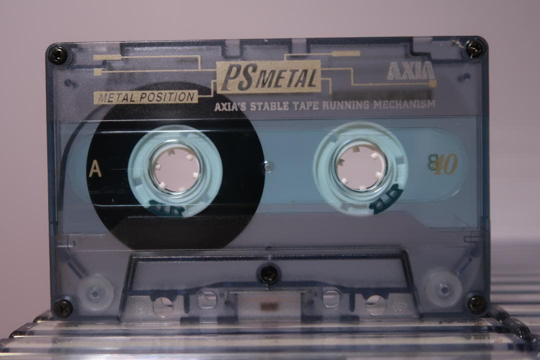 メタルカセットテープ 中古 AXIA PS METAL 40 36本＋2本の通販はau